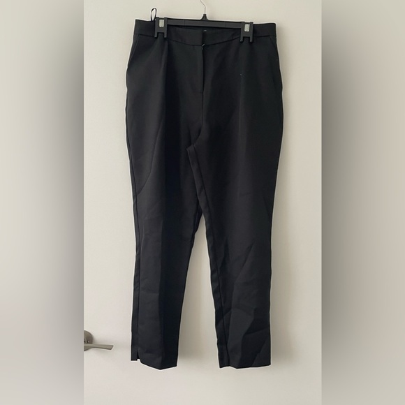 Missguided Black Dress Pants - size US 10 - Picture 1 of 7
